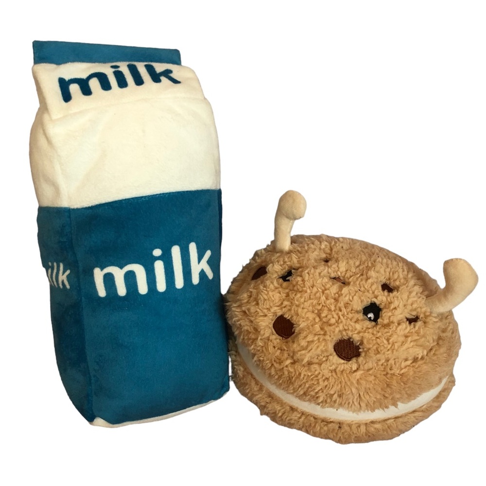 Milk & Cookies Stuffed Plush - Picture 2 of 9